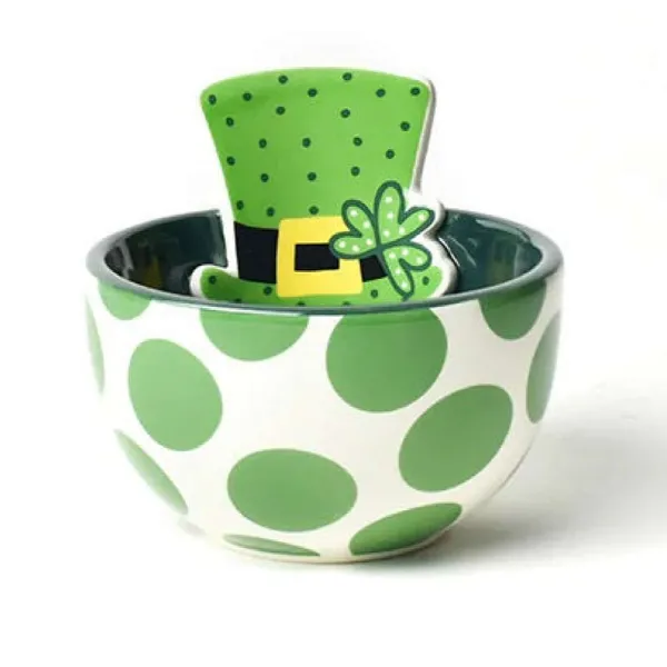Kitchen & Dining^Happy Everything Leprechaun Hat Embellishment Bowl By !
