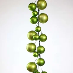 St. Patrick's Day^Farrisilk Lime Green Ball Garland, 10'