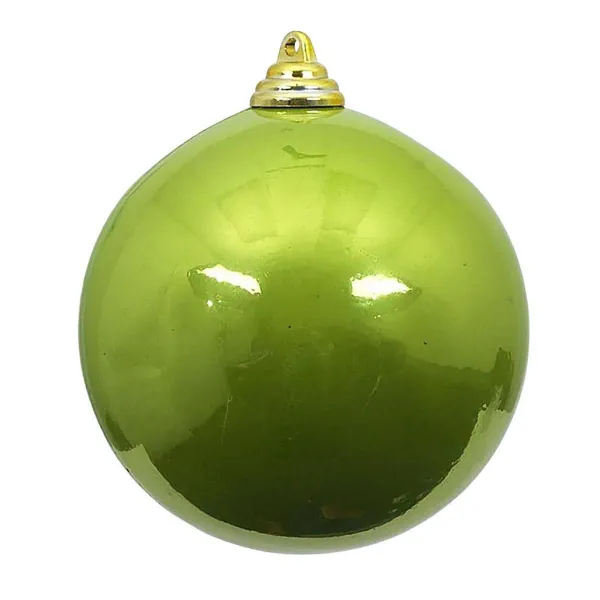 Ball Ornaments^Farrisilk Lime Green Candy Apple Ball Ornament, 8"