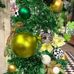 Ball Ornaments^Farrisilk Lime Green Candy Apple Ball Ornament, 8