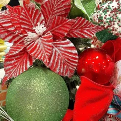 Ball Ornaments^Farrisilk Lime Green Glitter Ball Ornament, 4"
