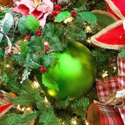 Ball Ornaments^Farrisilk Lime Green Matte Ball Ornament, 6"
