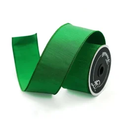 Mardi Gras^Farrisilk Lime Luster Ribbon, 2.5" X 10Yd