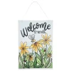 Wall Decor^Glory Haus Live Life And "Welcome Friends" Reversible Spring Burlee