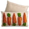 Pillows^RAZ Loop And Knot Carrot Lumbar Pillow