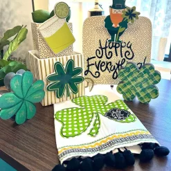 St. Patrick's Day^Glory Haus Lucky To Know You Tea Towel