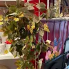 Floral Decor^Liberty Floral Maple Leaves Hanging Bush