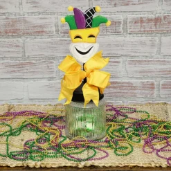 Table Decor^The Round Top Collection Mardi Gras Mask Finial