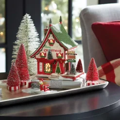 Table Decor^Department 56 Master Sisal Arborist, Dept. 56 Village