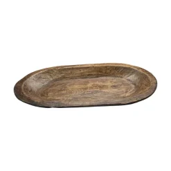 Diy Containers^Forever Green Art Medium Carved Dough Bowl