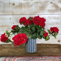 Floral Decor^CRI Medium Geranium Spray