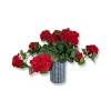 Floral^CRI Medium Geranium Spray