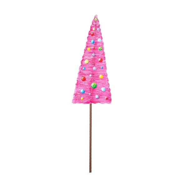 Focal Points^The Round Top Collection Merry & Bright Bottle Brush Trees