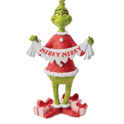 Home Accents^Department 56 Merry Collection Grinch Figurine, Dept. 56 Village