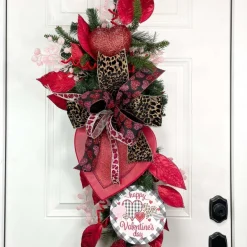 Sprays^Craig Bachman Metallic And Glitter Magnolia Leaf Spray