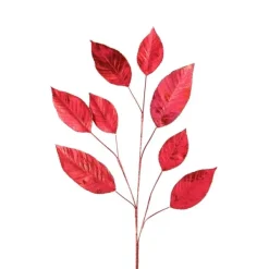 Floral Decor^Craig Bachman Metallic And Glitter Magnolia Leaf Spray