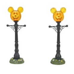 Table Decor^Department 56 Mickey's Pumpkintown Street Lights, Dept. 56 Village