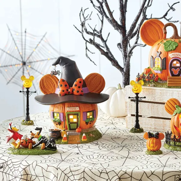 Table Decor^Department 56 Mickey's Pumpkintown Street Lights, Dept. 56 Village