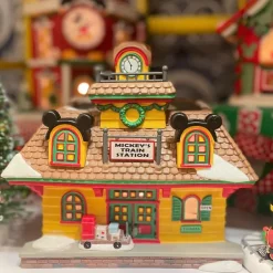 Table Decor^Department 56 Mickey's Train Station, Dept. 56 Village