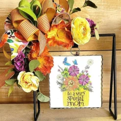 Wall Decor^The Round Top Collection Mini Gallery Art & Charm Stand