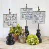 Table Decor^The Round Top Collection Mini Gallery Black Display Pole, Small