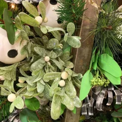 Floral Decor^RAZ Mistletoe Pick