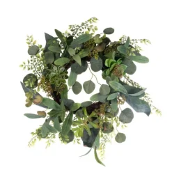 Succulents^CRI Mix Succulent Wreath 6