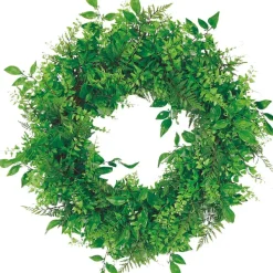 Door Decor^Liberty Floral Mixed Greens Wreath
