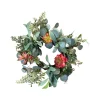 Wall Decor^CRI Mixed Succulent Wreath 6"