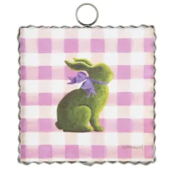 Wall Decor^The Round Top Collection Moss Bunny Mini Gallery Art