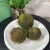 Faux Plants^CRI Moss Orb 6"