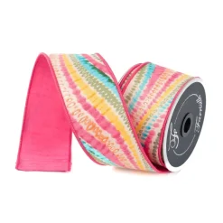 Ribbon^Farrisilk Multi Bohemian Waves Ribbon, 2.5" X 10Yd