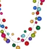Garlands^Farrisilk Multi Candy Apple Ball Garland, 10'