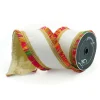 Spring Ribbon^Farrisilk Multi Festival Fringe Ribbon, 4" X 10Yd