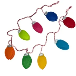 Table Decor^Direct Export Co. Multi-Colored Light Bulbs Garland
