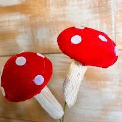 Spring Picks^Liberty Floral Mushroom Pick