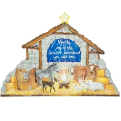 Table Decor^The Round Top Collection Nativity Scene