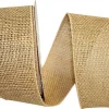 Ribbon^Reliant Ribbon Natural Burlap Ribbon, 2.5"X10 Yd