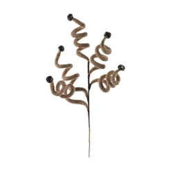 Floral^Direct Export Co. Natural Jute Bell Swirl Spray