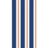 Party Diy^Hester & Cook Navy & Red Awning Stripe Guest Napkin Set