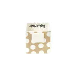Kitchen & Dining^Happy Everything Neutral Dot Mini Nesting Cube By !