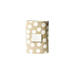 Table Decor^Happy Everything Neutral Dot Mini Oval Vase By !