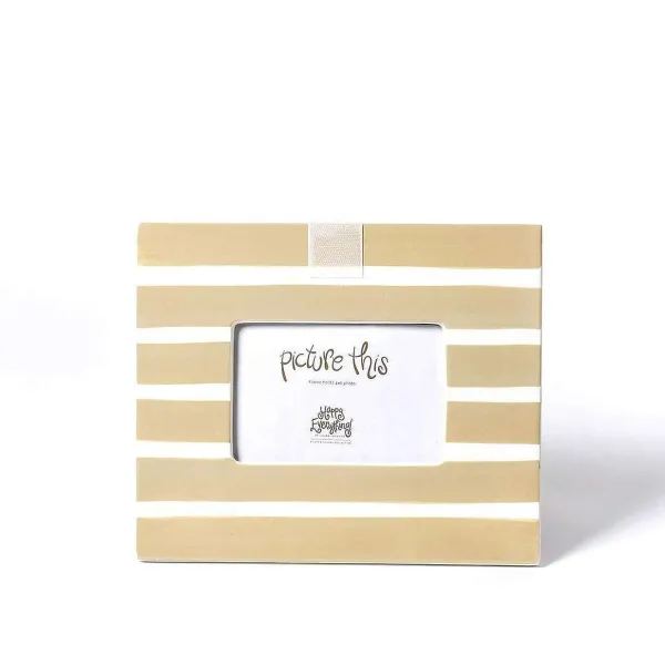 Home Accents^Happy Everything Neutral Stripe Mini Frame By !