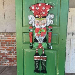 Hanging Decor^Deck The Halls Y'all Nutcracker Door Screen