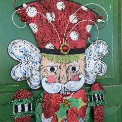 Door Decor^Deck The Halls Y'all Nutcracker Door Screen