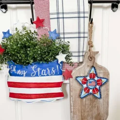 Door Decor^The Round Top Collection Oh My Stars Basket