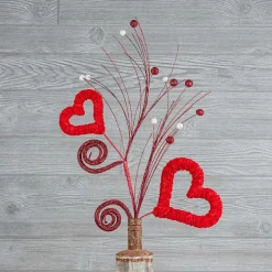 Floral^Liberty Floral Open Heart Curl Spray
