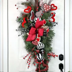 Floral^Liberty Floral Open Heart Curl Spray