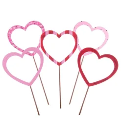 Pot Stakes^The Round Top Collection Open Heart Stake