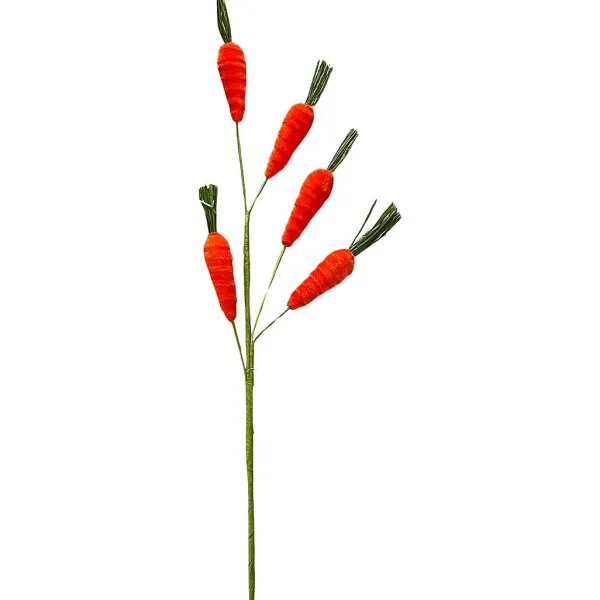 Sprays^Liberty Floral Orange And Green Carrot Spray